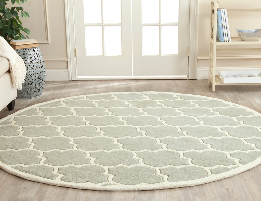 Safavieh Chatham Rug Collection CHT734E - Grey / Ivory