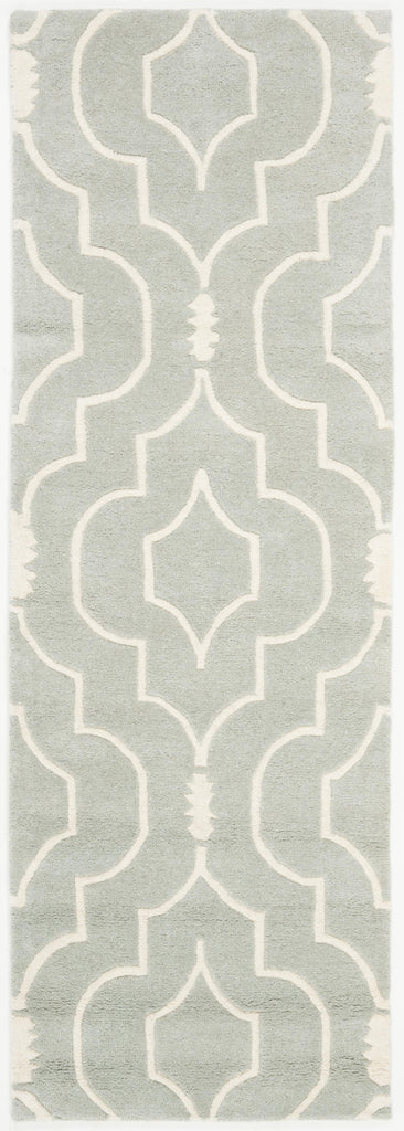 Safavieh Chatham Rug Collection CHT736E - Grey / Ivory