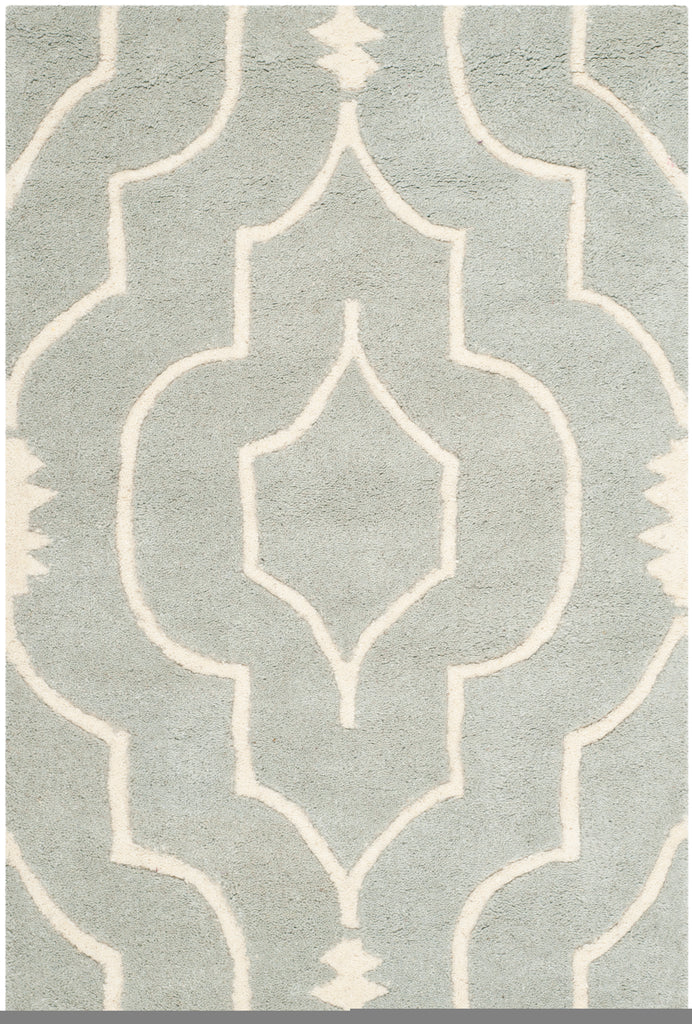 Safavieh Chatham Rug Collection CHT736E - Grey / Ivory