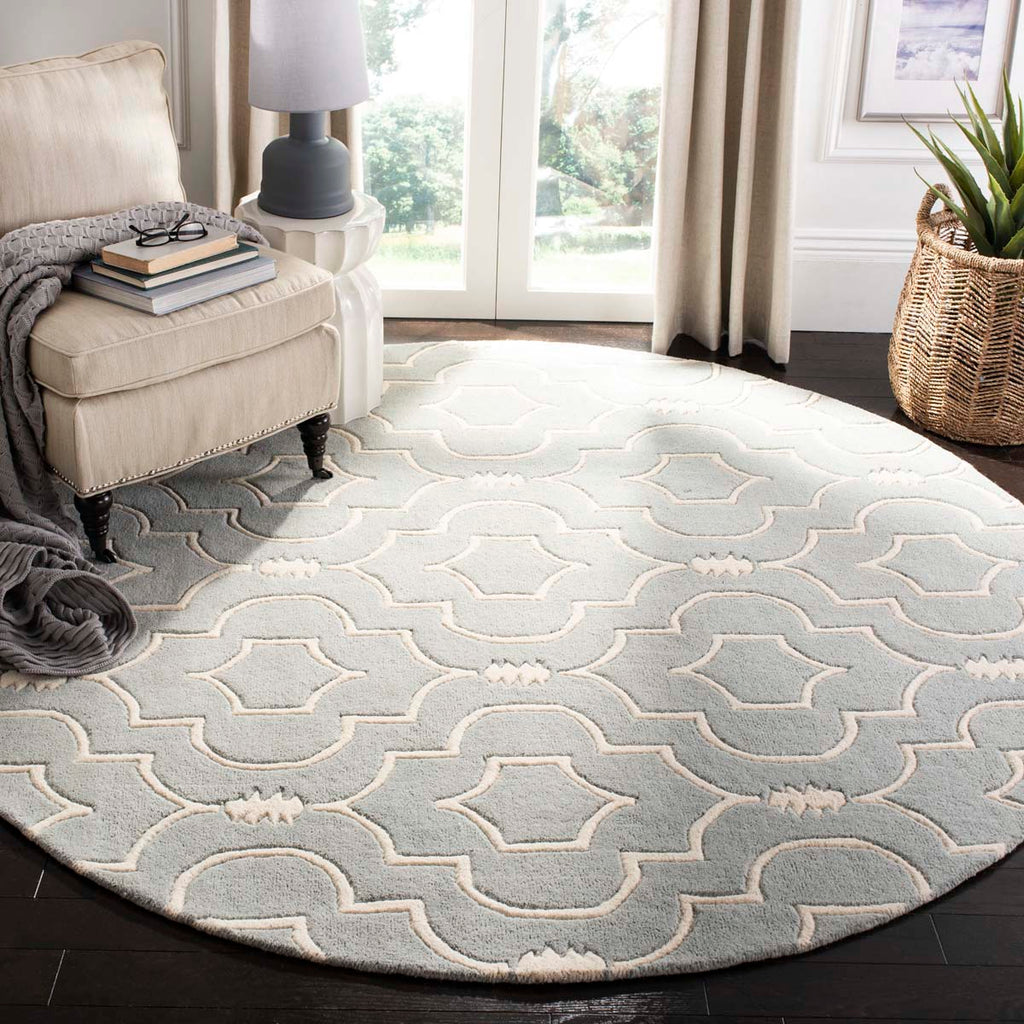 Safavieh Chatham Rug Collection CHT736E - Grey / Ivory