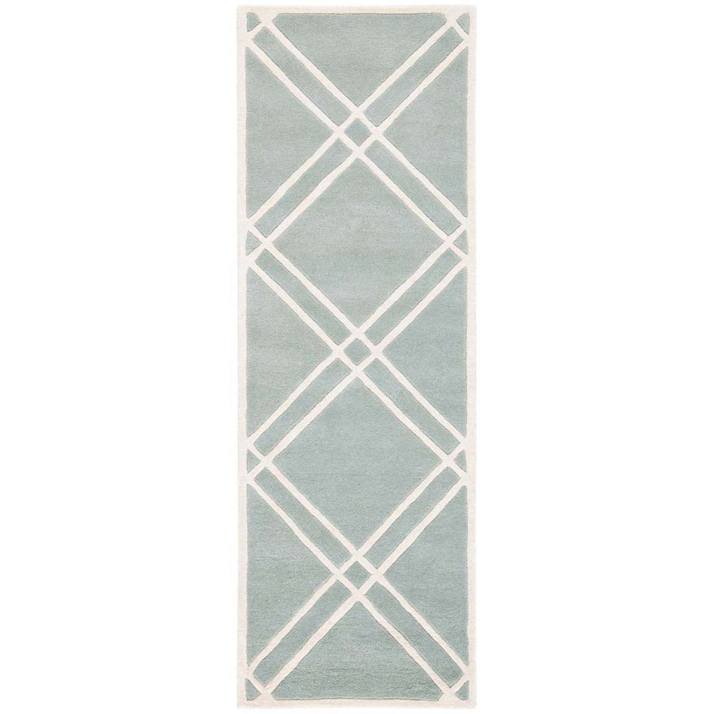 Safavieh Chatham Rug Collection CHT740E - Grey / Ivory