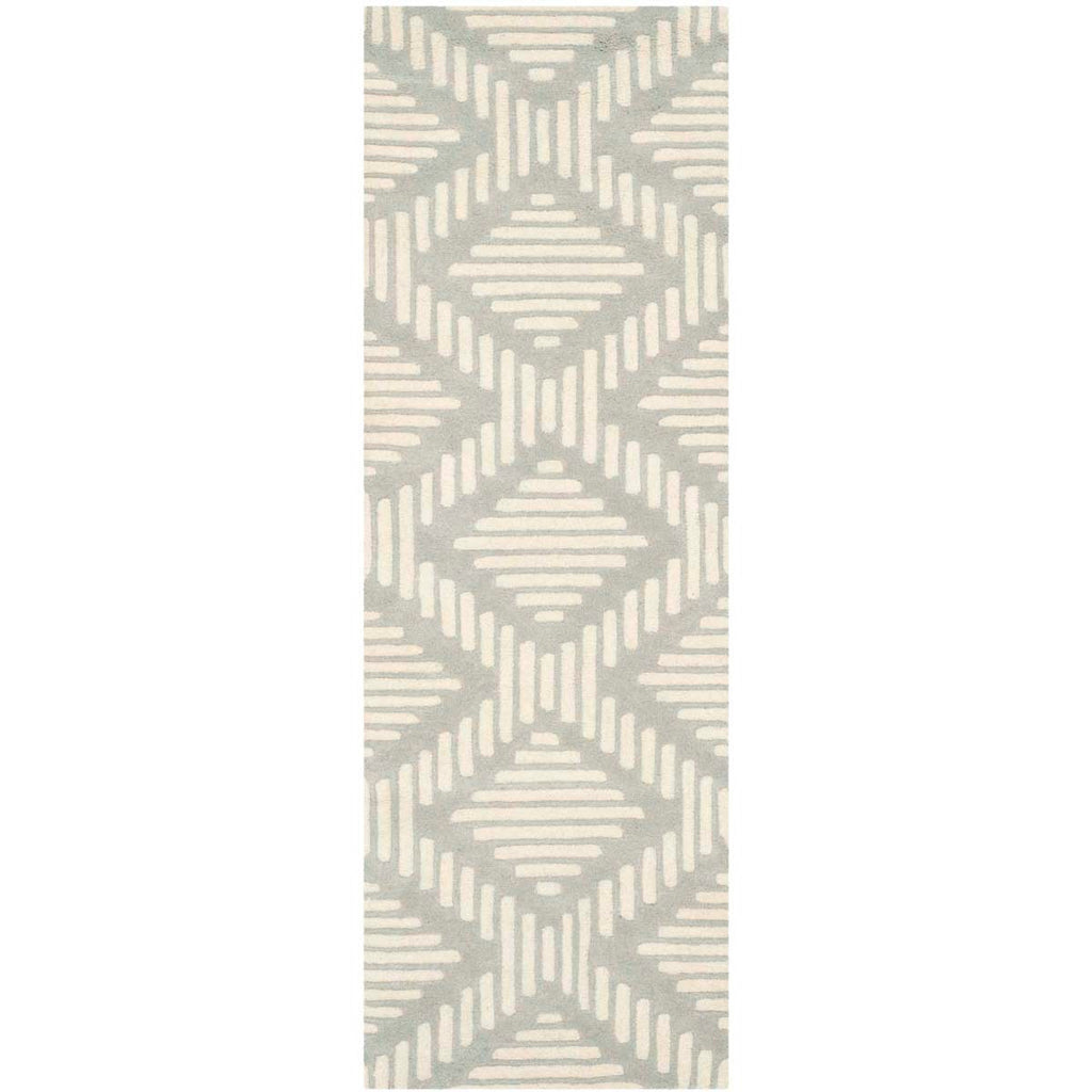 Safavieh Chatham Rug Collection CHT744E - Grey / Ivory