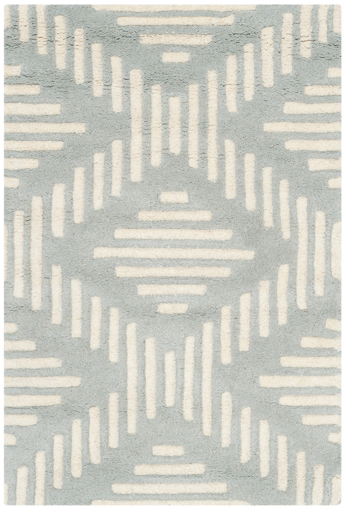 Safavieh Chatham Rug Collection CHT744E - Grey / Ivory