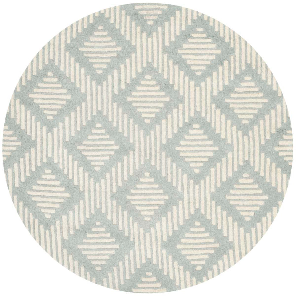 Safavieh Chatham Rug Collection CHT744E - Grey / Ivory