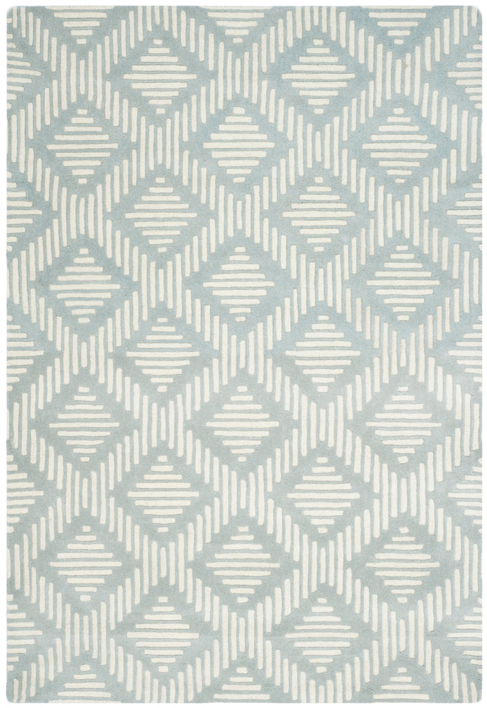 Safavieh Chatham Rug Collection CHT744E - Grey / Ivory