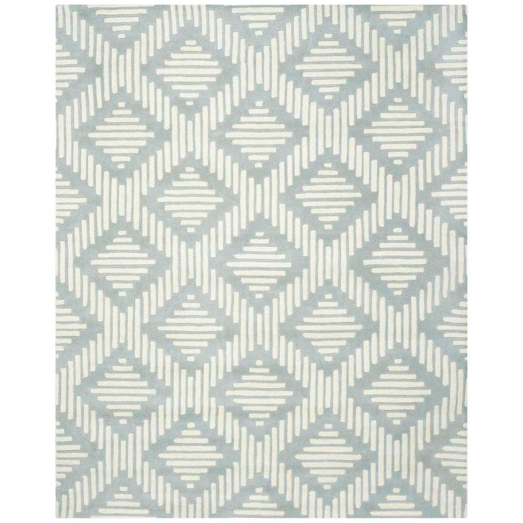 Safavieh Chatham Rug Collection CHT744E - Grey / Ivory