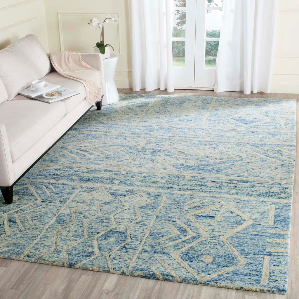 Safavieh Chatham Rug Collection CHT764B - Blue / Ivory