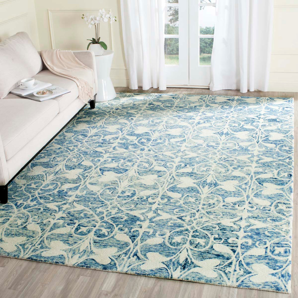 Safavieh Chatham Rug Collection CHT765C - Dark Blue / Ivory