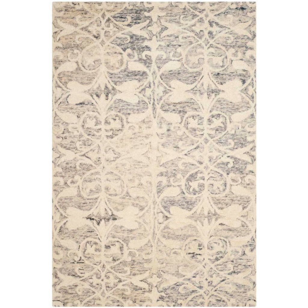 Safavieh Chatham Rug Collection CHT765E - Light Grey / Ivory