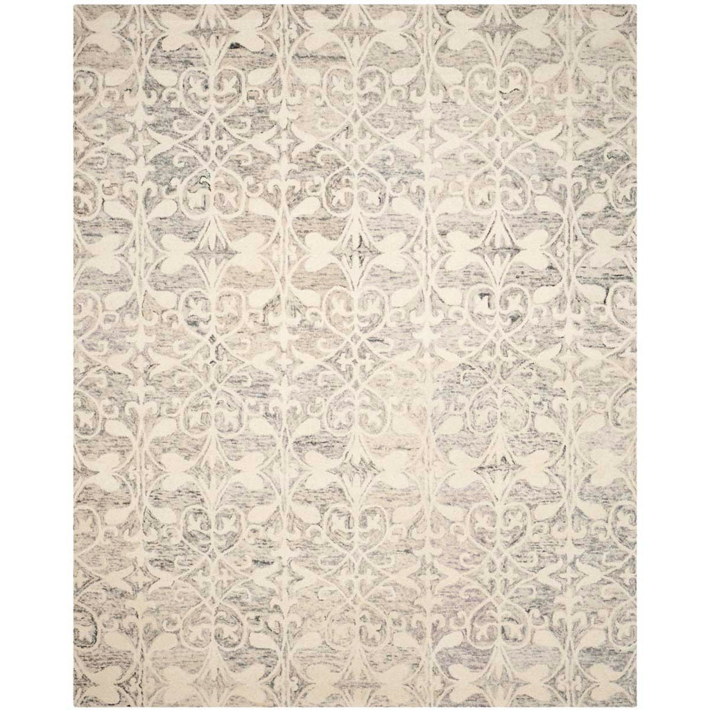 Safavieh Chatham Rug Collection CHT765E - Light Grey / Ivory