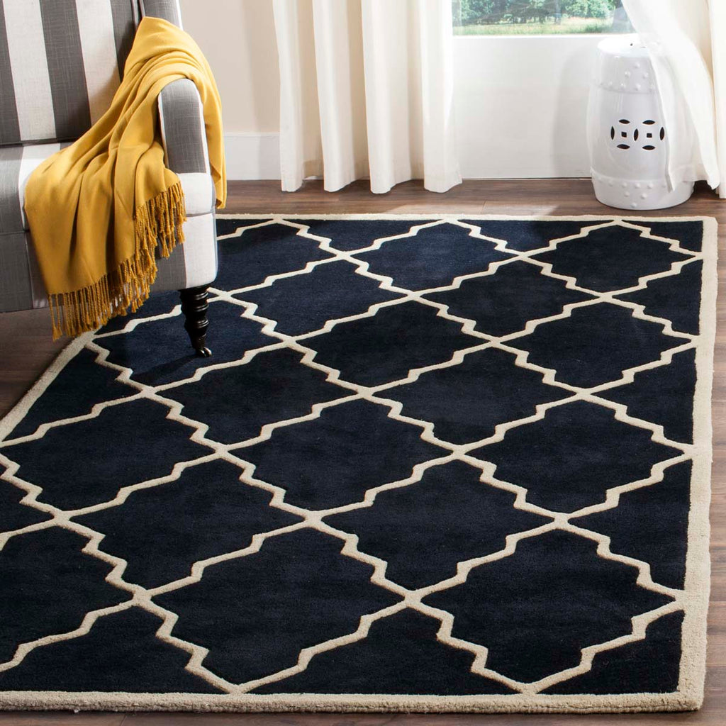 Safavieh Chatham Rug Collection CHT940J - Dark Blue