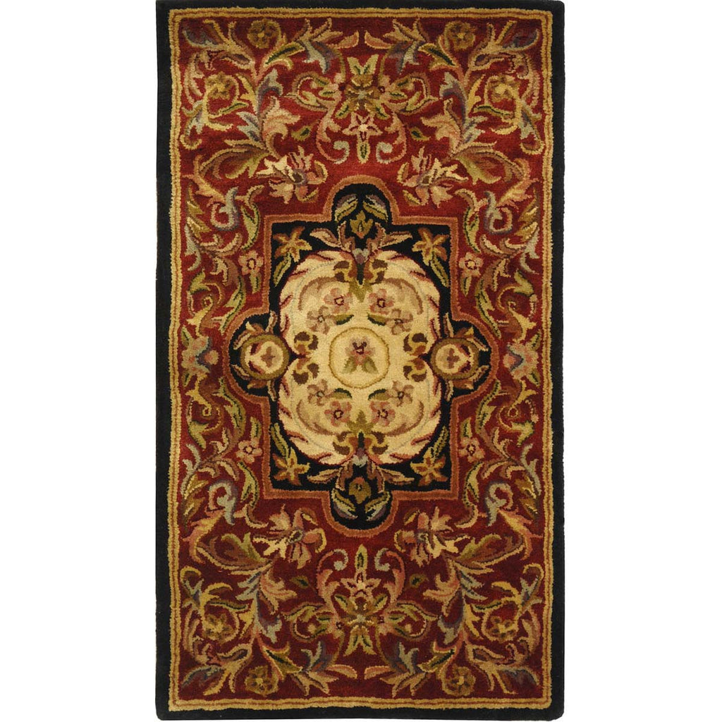 Safavieh Classic Rug Collection CL220C - Red / Black