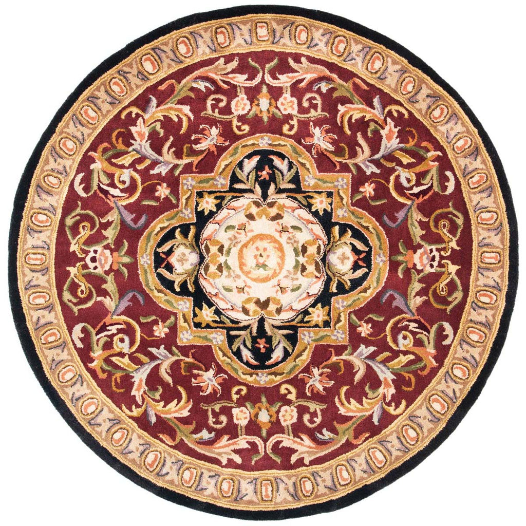 Safavieh Classic Rug Collection CL220C - Red / Black