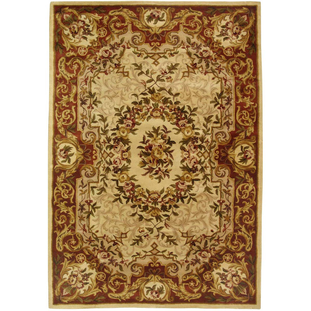 Safavieh Classic Rug Collection CL220C - Red / Black