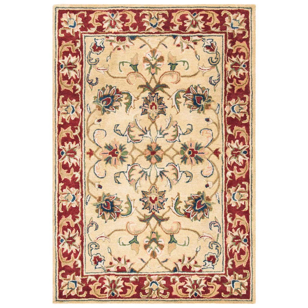 Safavieh Classic Rug Collection CL398A - Gold / Red