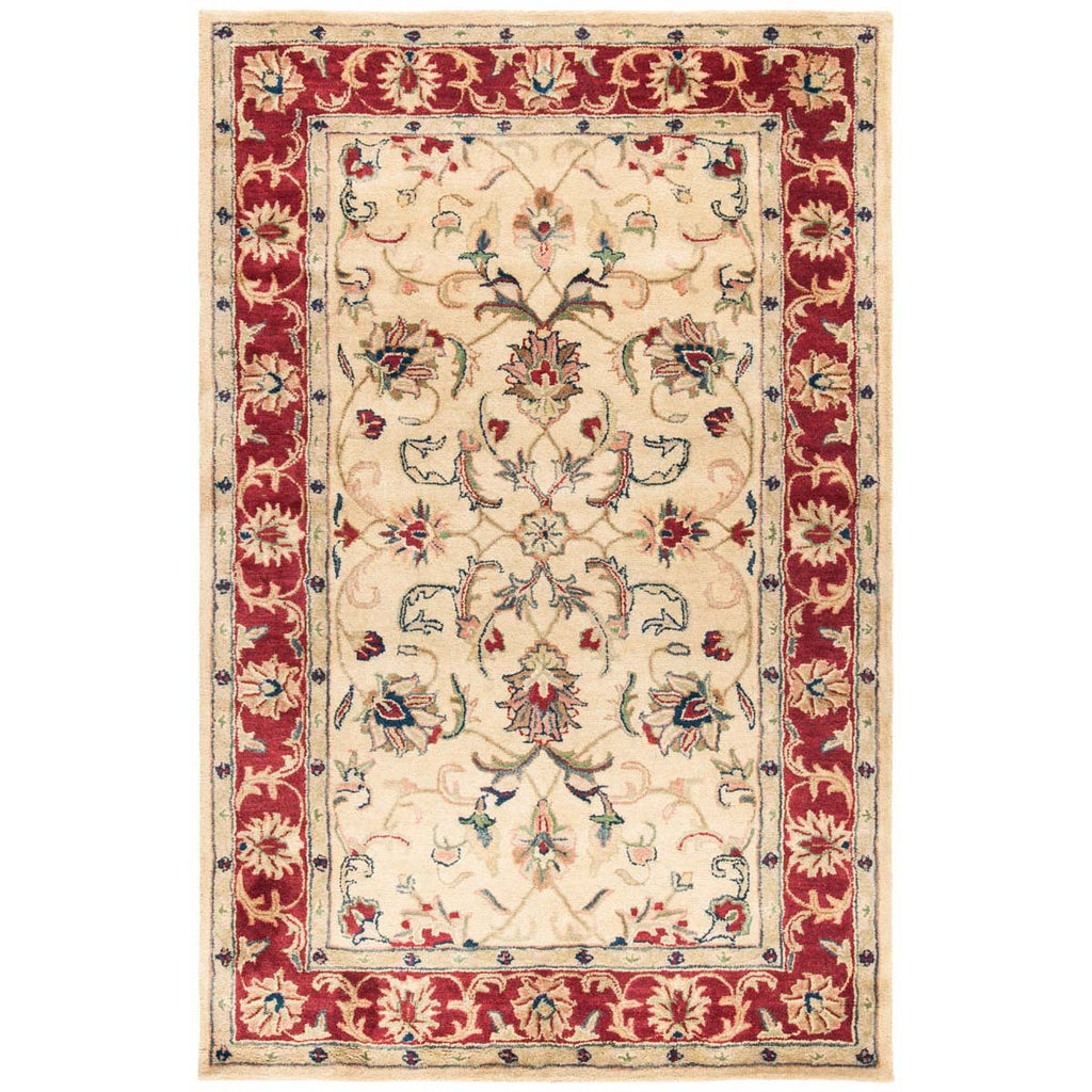 Safavieh Classic Rug Collection CL398A - Gold / Red