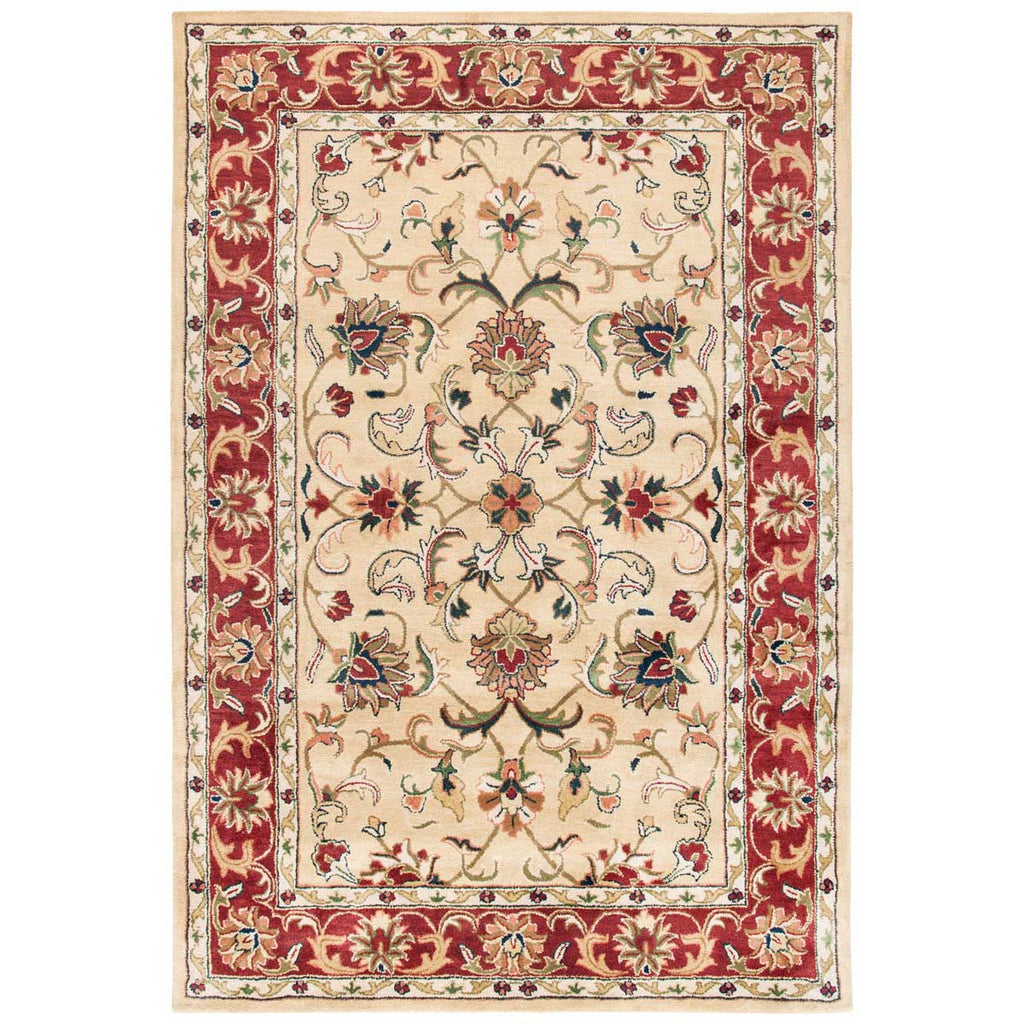 Safavieh Classic Rug Collection CL398A - Gold / Red