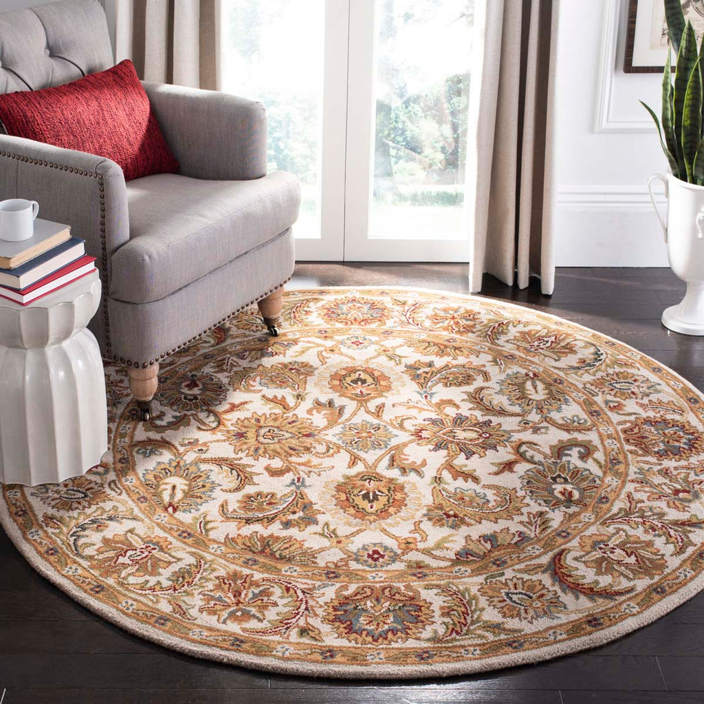 Safavieh Classic Rug Collection CL758A - Ivory / Ivory