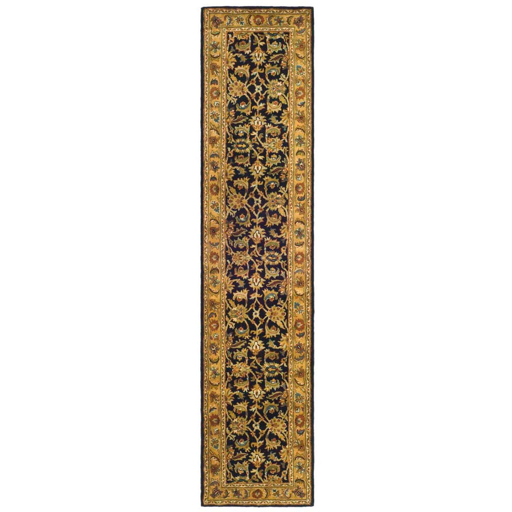 Safavieh Classic Rug Collection CL758B - Black / Gold