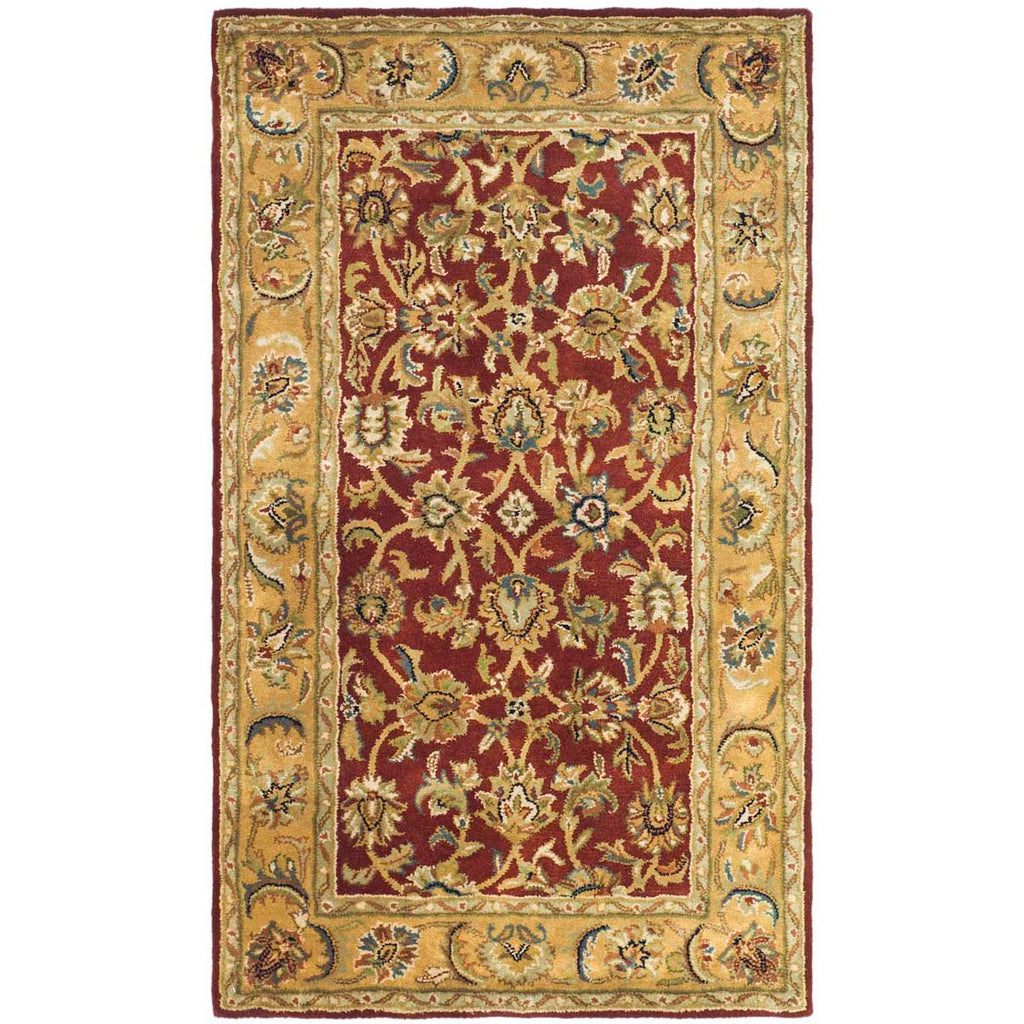 Safavieh Classic Rug Collection CL758K - Rust / Camel