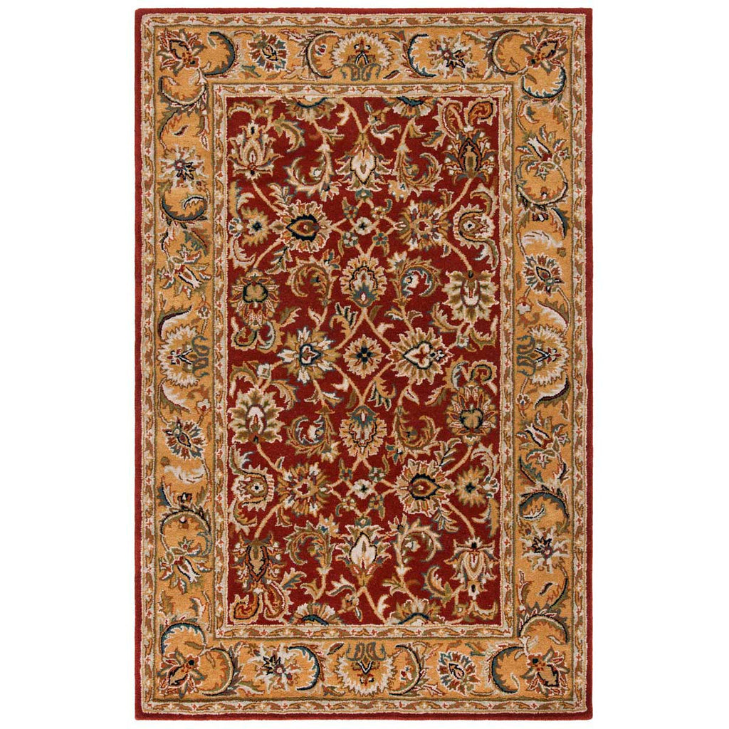 Safavieh Classic Rug Collection CL758K - Rust / Camel