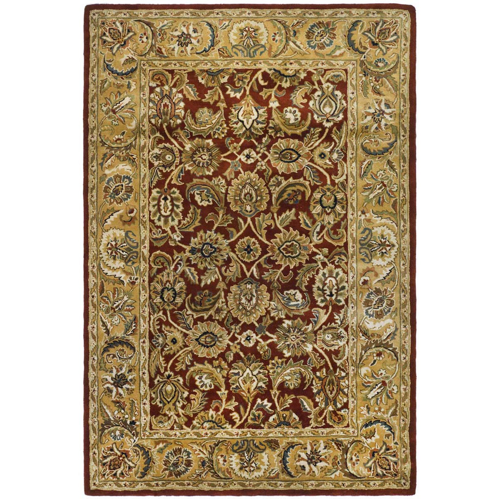 Safavieh Classic Rug Collection CL758K - Rust / Camel