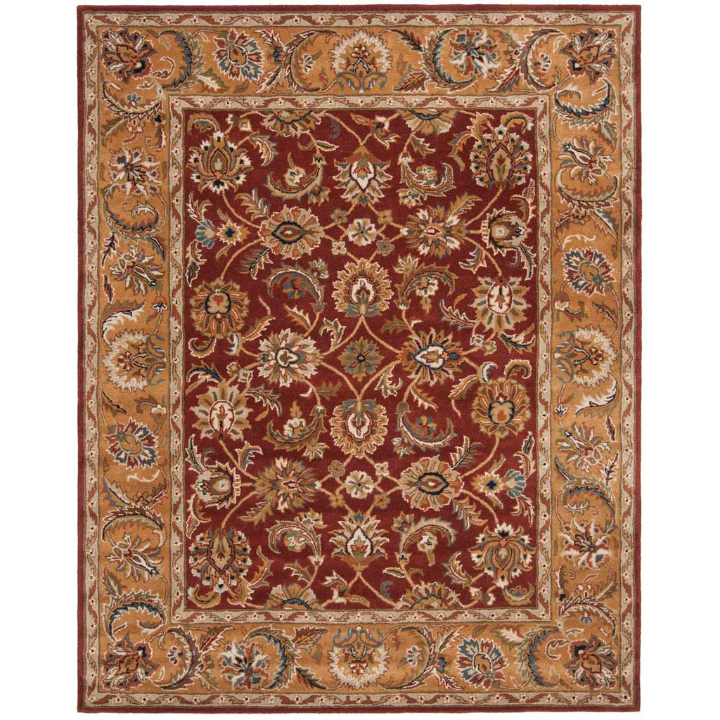 Safavieh Classic Rug Collection CL758K - Rust / Camel