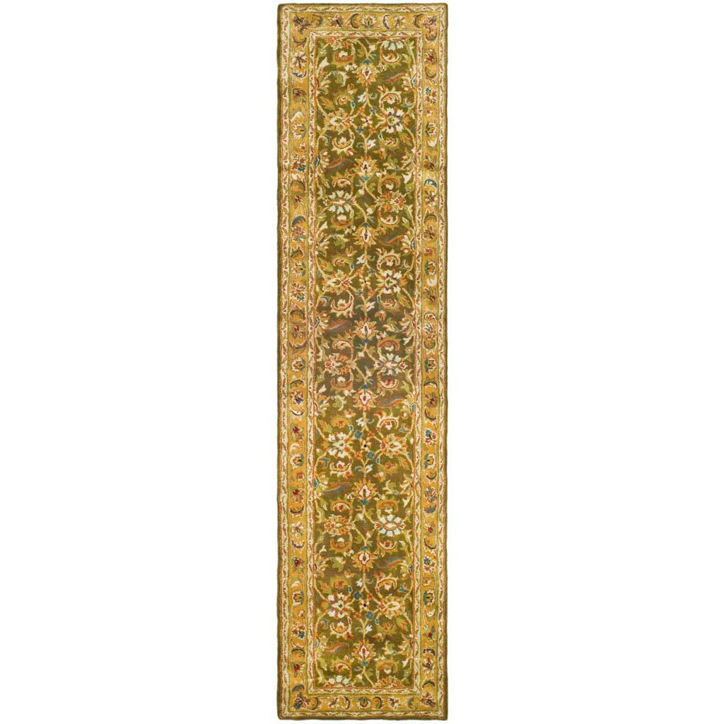 Safavieh Classic Rug Collection CL758M - Olive / Camel