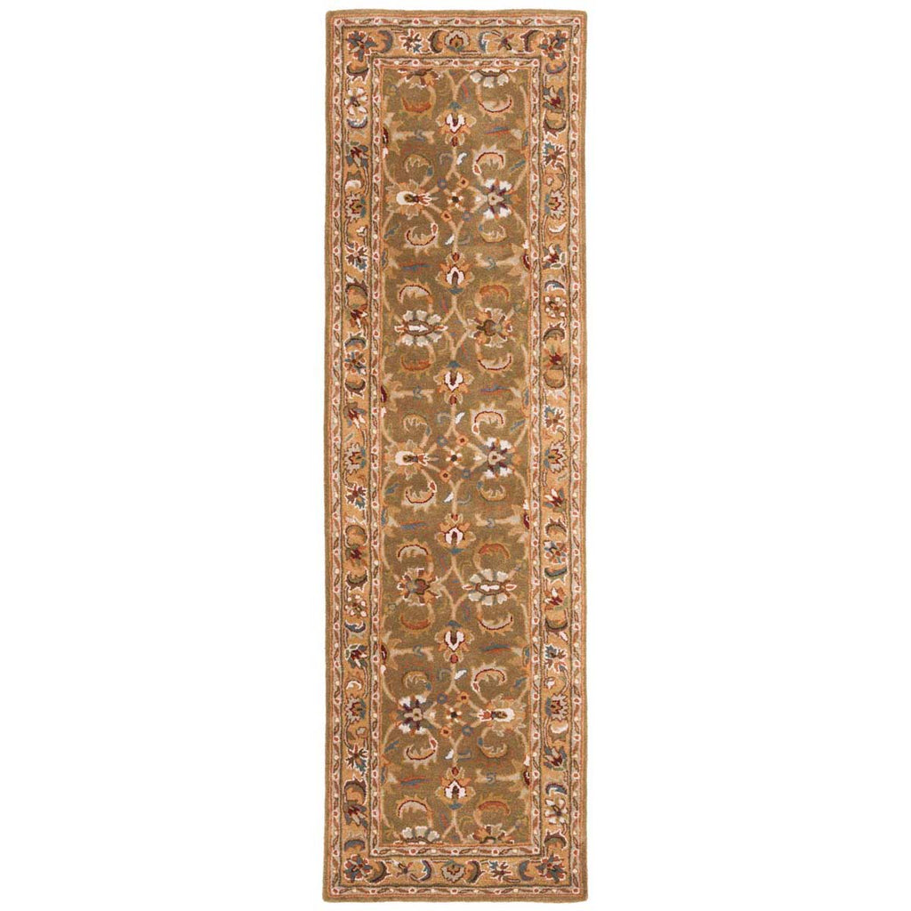 Safavieh Classic Rug Collection CL758M - Olive / Camel