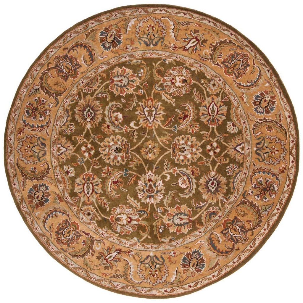 Safavieh Classic Rug Collection CL758M - Olive / Camel