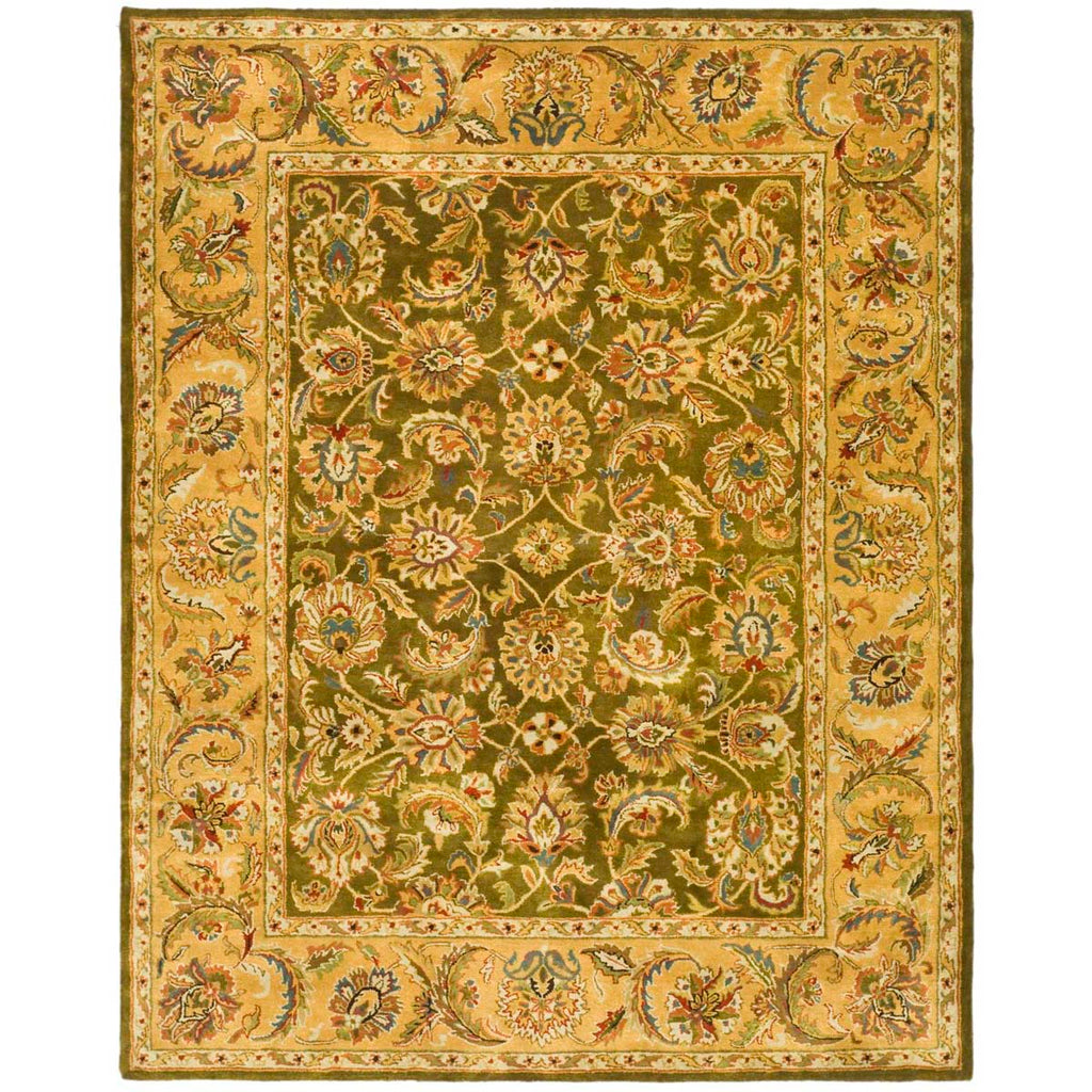 Safavieh Classic Rug Collection CL758M - Olive / Camel