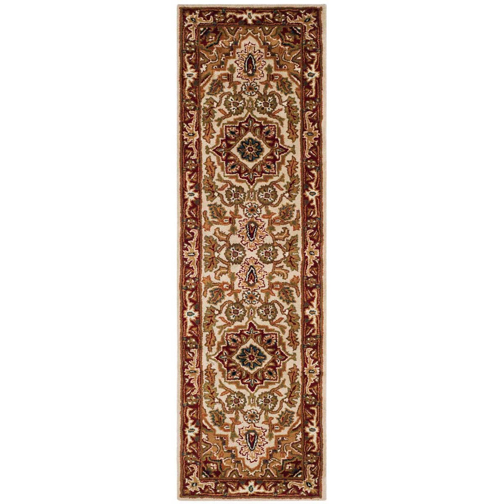 Safavieh Classic Rug Collection CL763A - Light Gold / Red