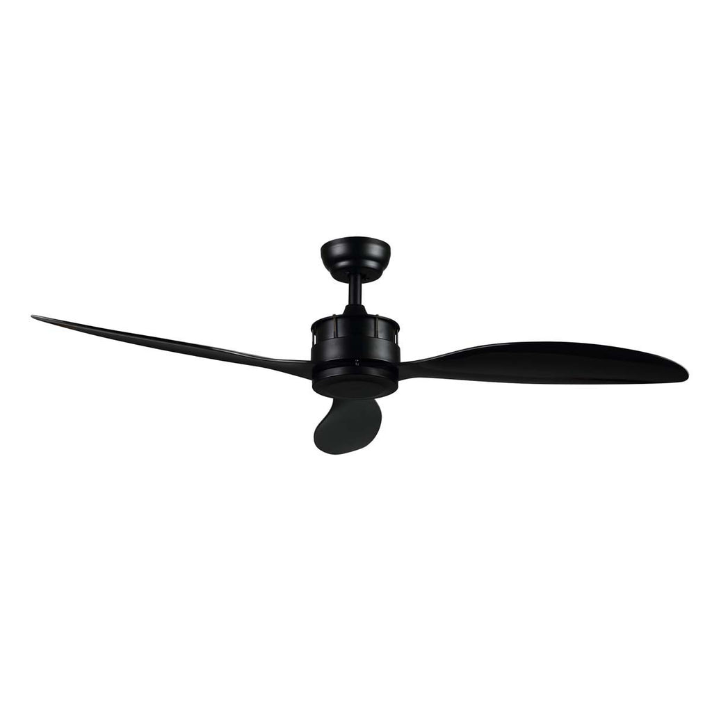 Safavieh Harlin Ceiling Fan-Matte Black