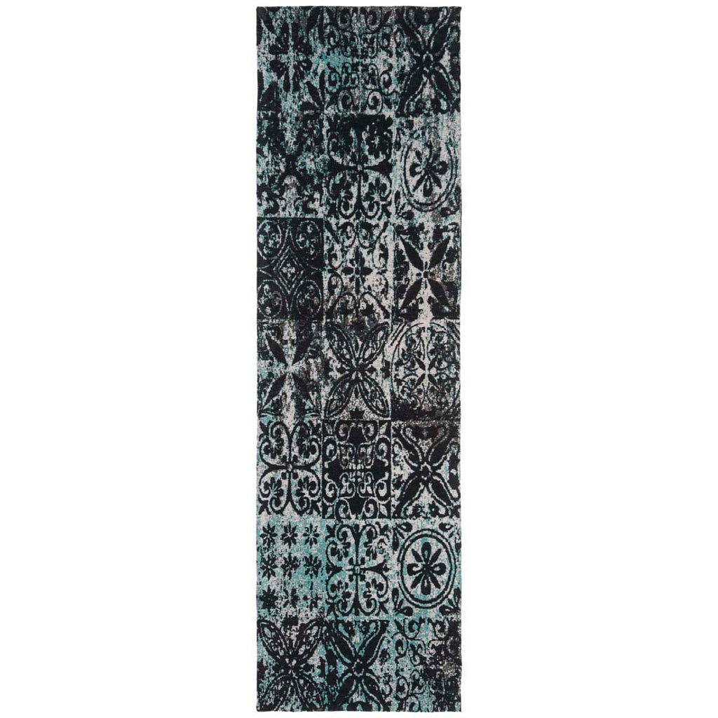 Safavieh -Classic Vintage Rug Collection 221A - Teal / Black