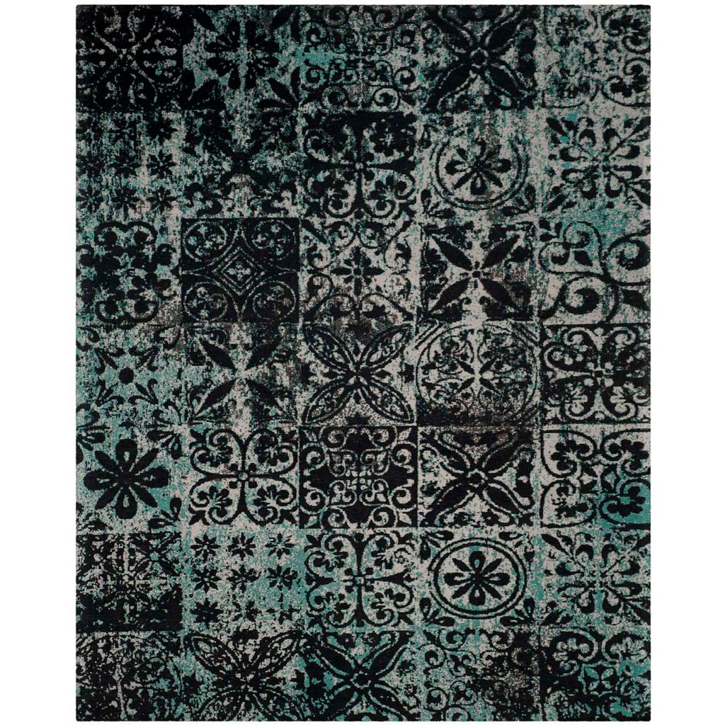 Safavieh -Classic Vintage Rug Collection 221A - Teal / Black