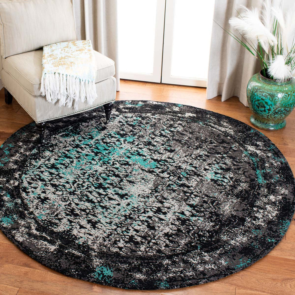 Safavieh -Classic Vintage Rug Collection 223C - Navy / Teal