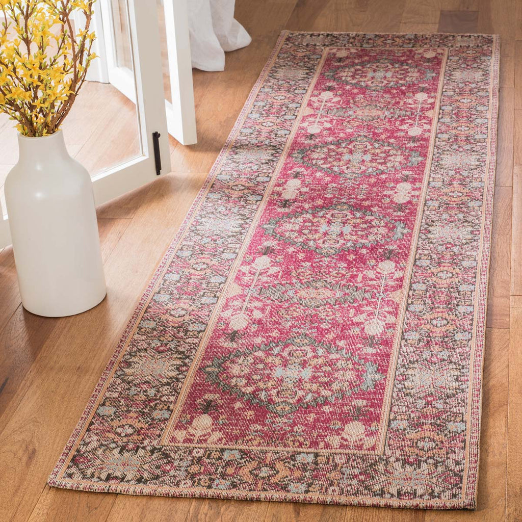 Safavieh -Classic Vintage Rug Collection 302A - Red / Multi