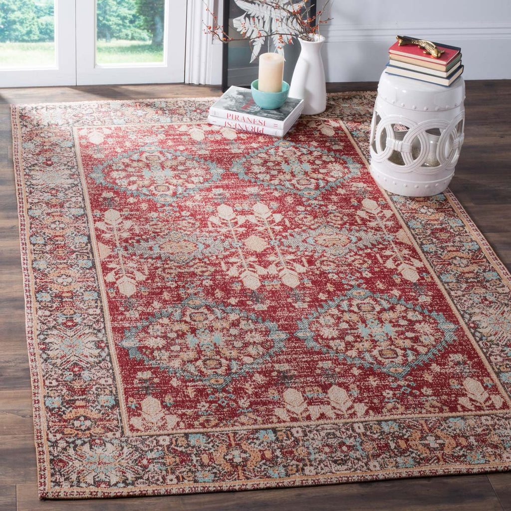 Safavieh -Classic Vintage Rug Collection 302A - Red / Multi