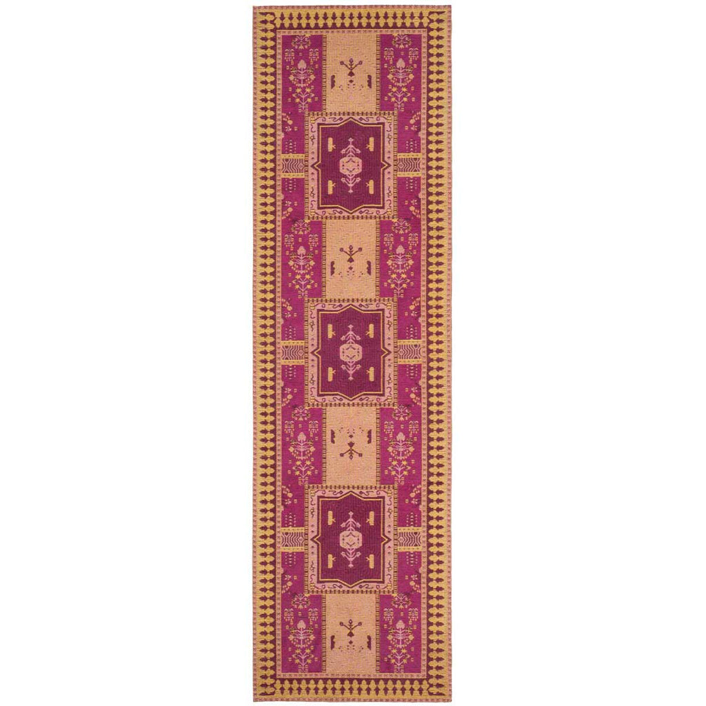 Safavieh -Classic Vintage Rug Collection 512E - Fuchsia / Gold