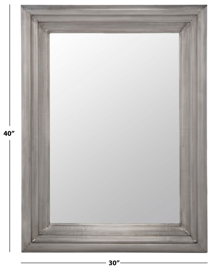 Safavieh Couture Francesca Small Rectangle Mirror - Silver