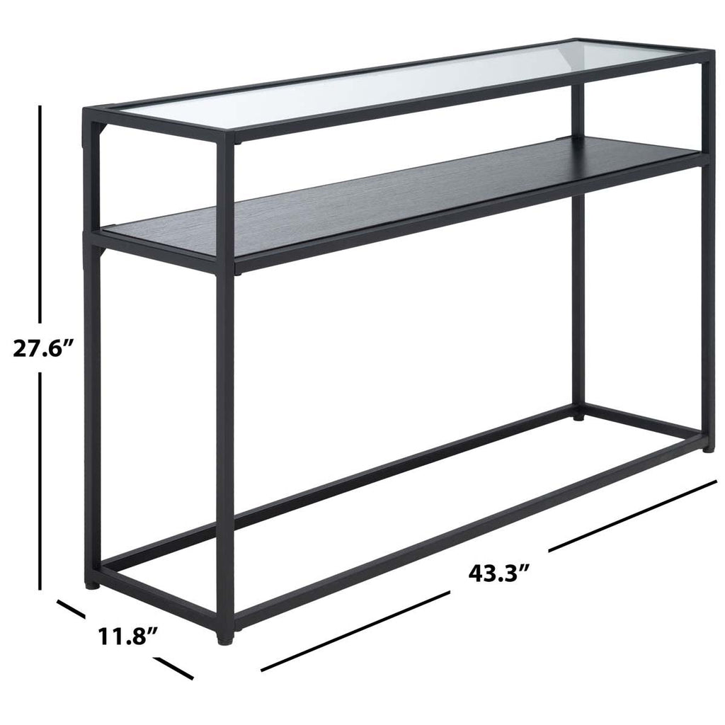 Safavieh Ackley Console Table  - Black