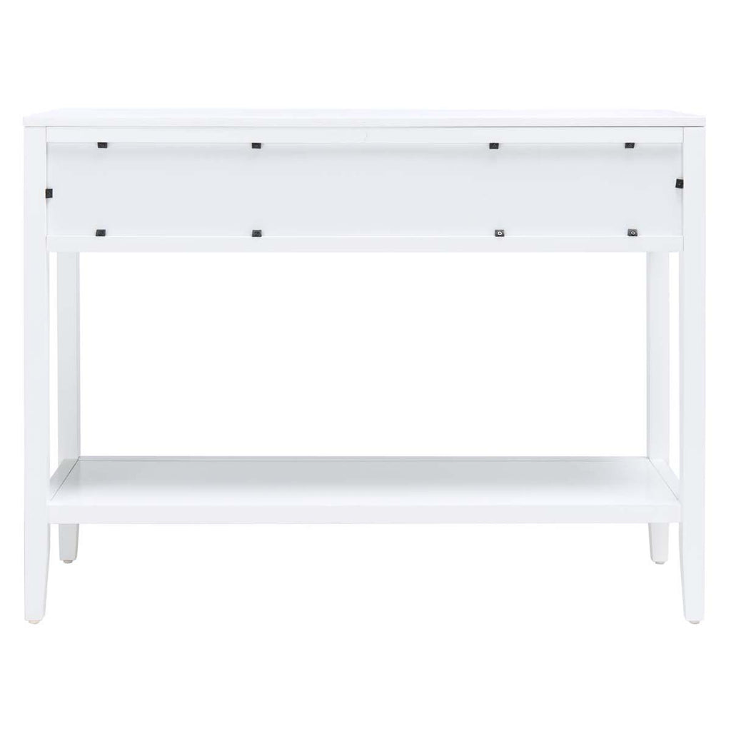 Safavieh Tegan 2 Drawer Console Table - White