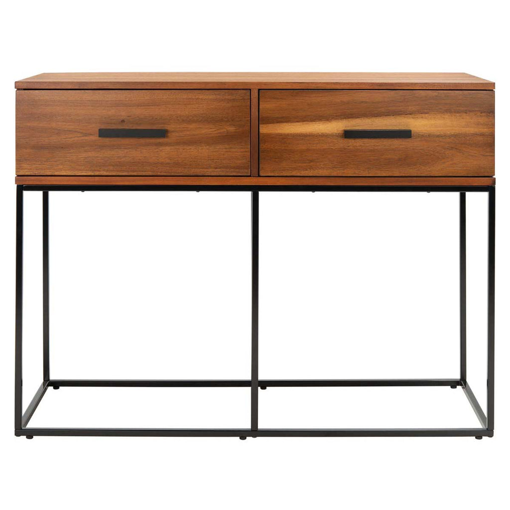 Safavieh Marquise 2 Drawer Console Table - Brown