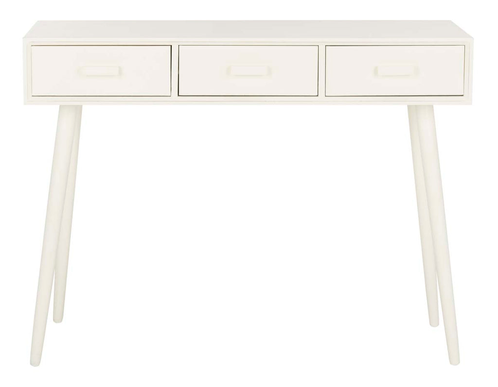 Safavieh Albus 3 Drawer Console Table - Antique White