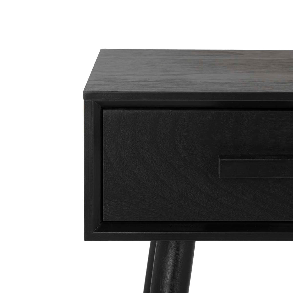 Safavieh Albus 3 Drawer Console Table - Black