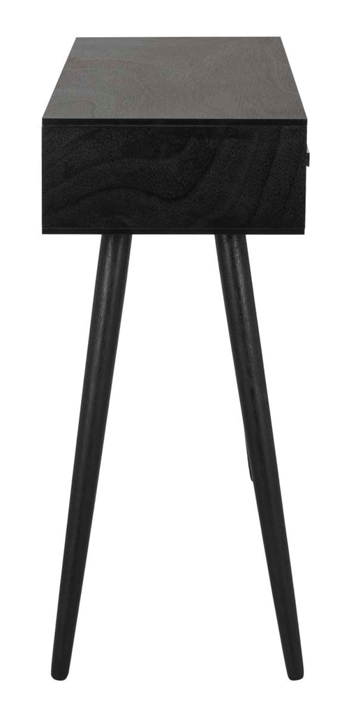 Safavieh Albus 3 Drawer Console Table - Black