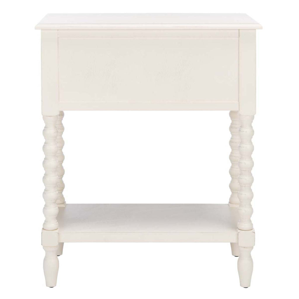 Safavieh Athena 3 Drawer Console Table-Distressed White