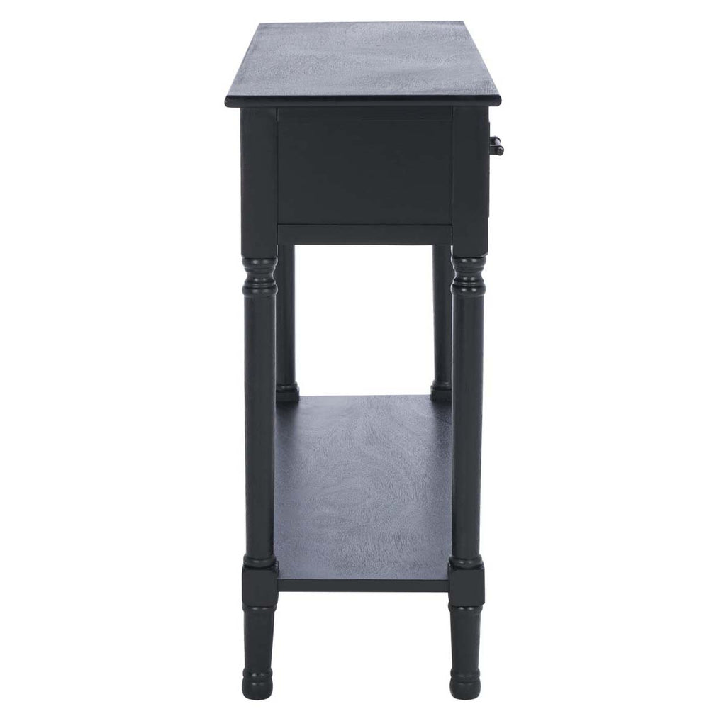 Safavieh Peyton 2 Drawer Console Table-Black