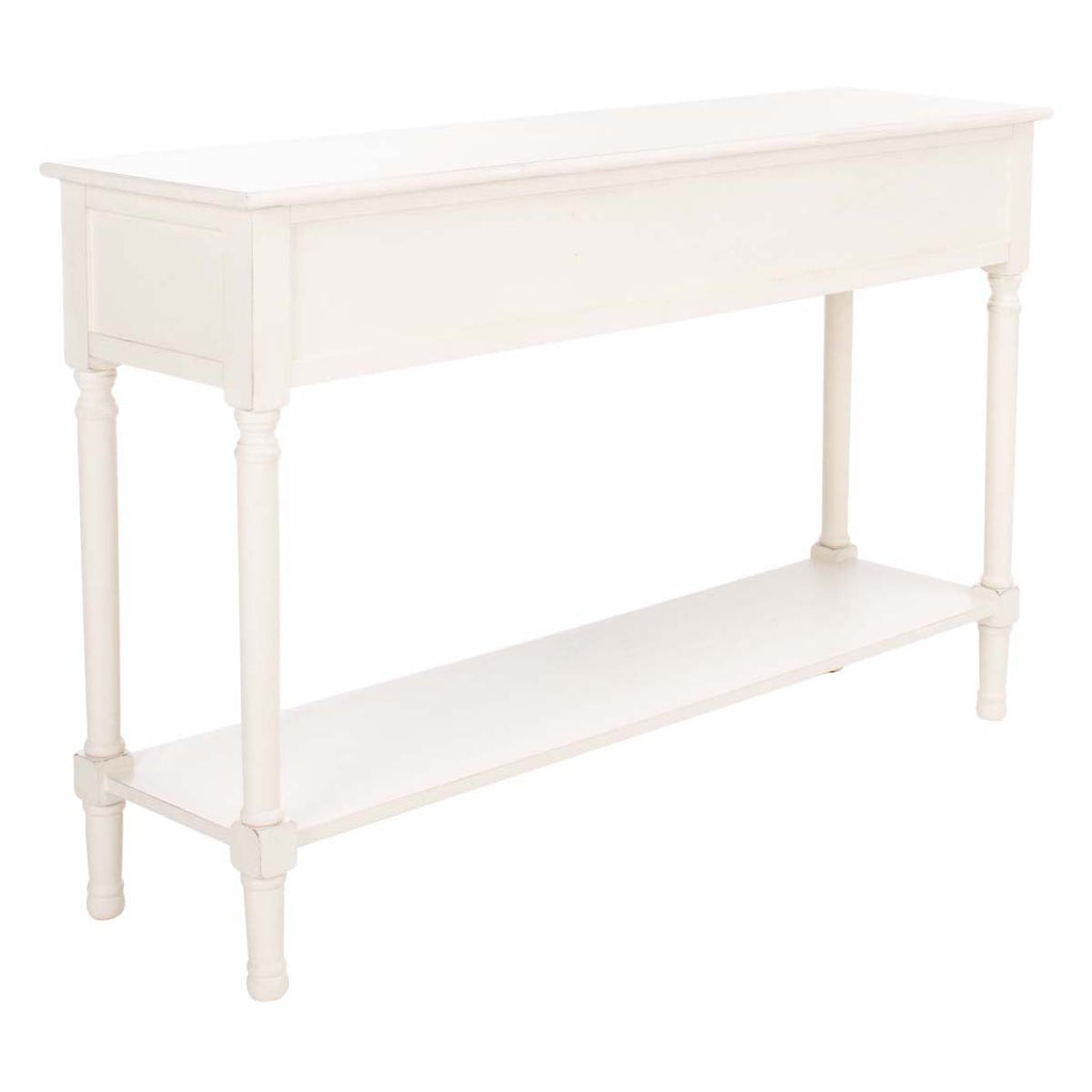 Safavieh Peyton 3 Drawer Console Table - Distressed White