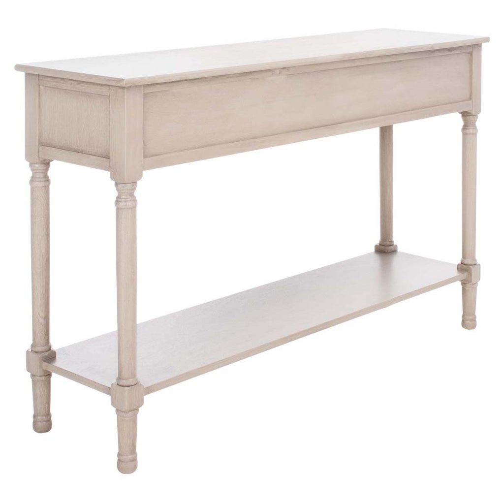 Safavieh Peyton 3 Drawer Console Table - Greige